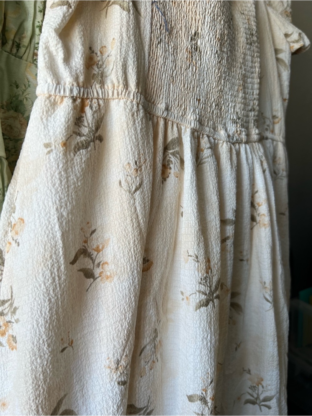 🌸 Blu Pepper Floral Midi Dress – Size L – NWT 🌸 - Picture 5 of 7